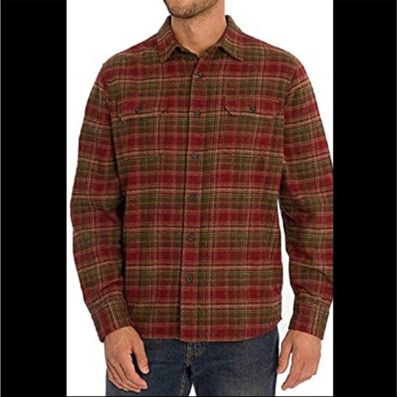 Orvis Other - Orvis Extra Heavy Weight Flannel Long Sleeve Shirt, Large